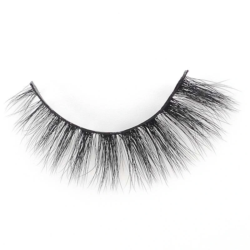 Vegan Cruelty Free Biodegradable Faux Mink Lashes 3D Natural False Eyelash Wholesale Synthetic Fluffy Eyelashes