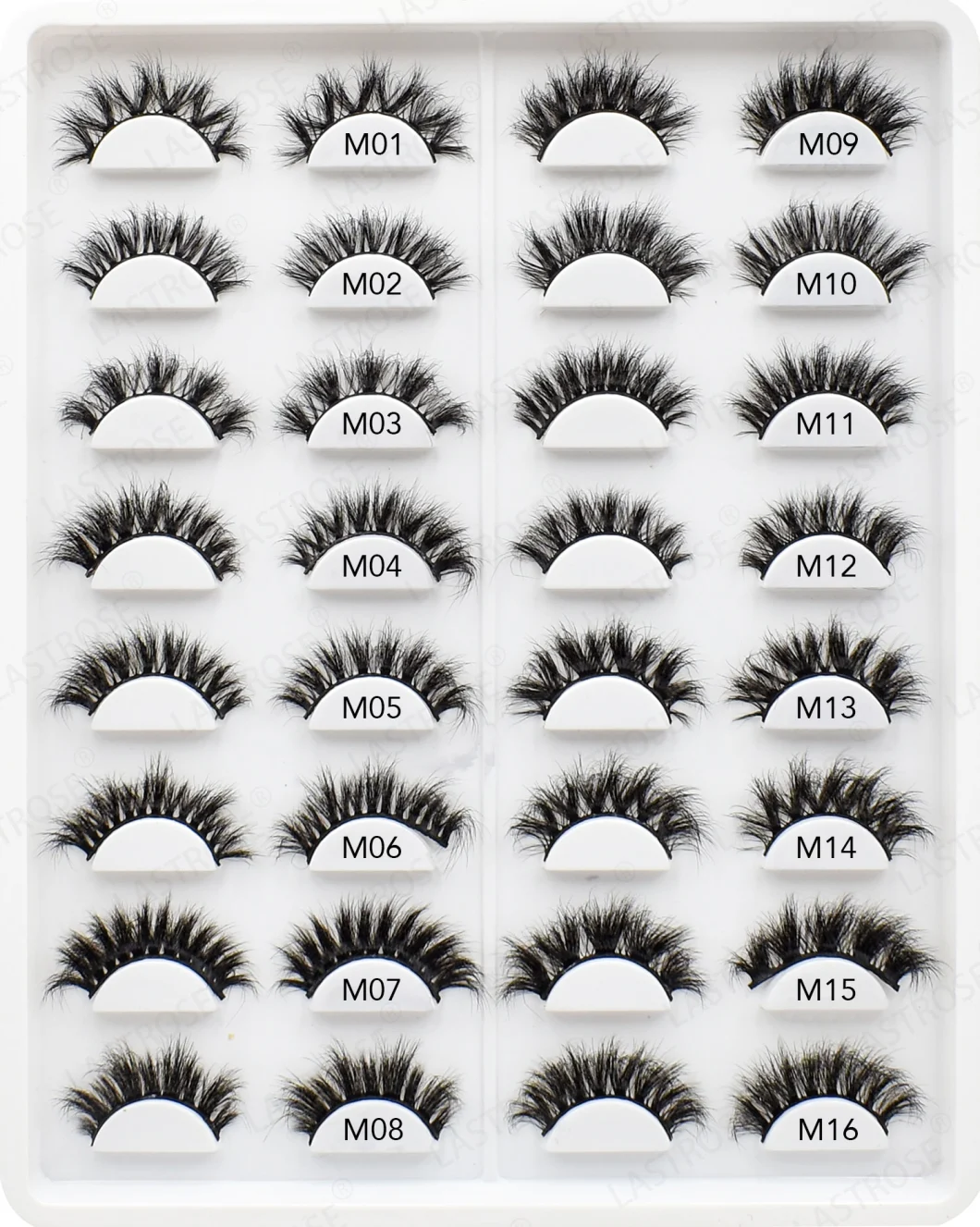 5 Pairs Wholesale Cheap Price Faux Mink Lashes Natural Effect 3D Vegan Mink Eyelashes