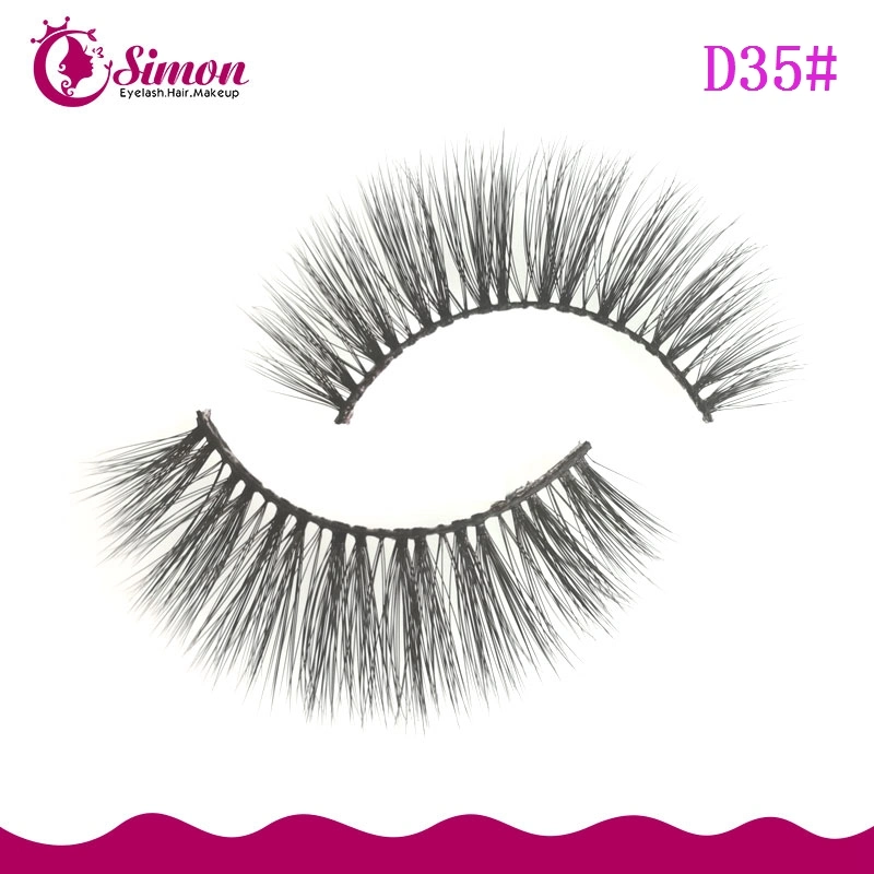 High Quality 3D Mink Lashes Mink Eyelash Human Hair Faux Mink Lashes Synthetic False Eyelashes