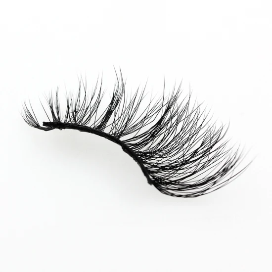 Venta al por mayor Private Labe Vegan Fluffy Natural 3D Faux Mink Eyelash Proveedores